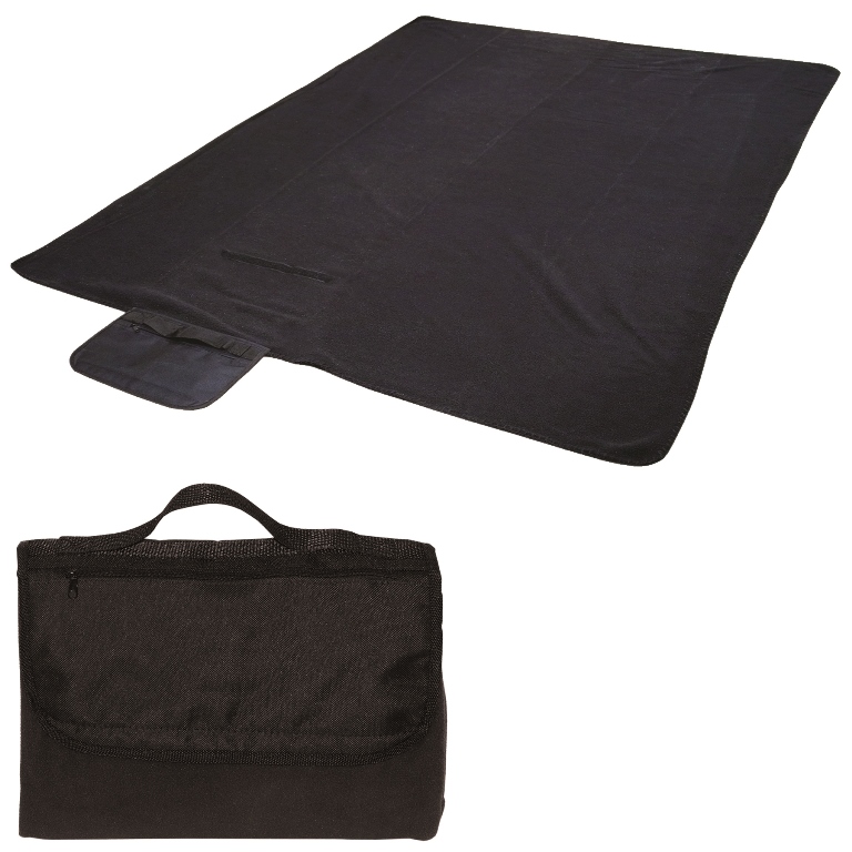 B4976 Blanket Carry Bag Black - 12 Pack