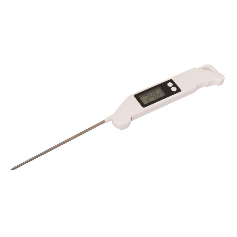 Bq8875 Digital Bbq Thermometer - White / Black - 12 Pack