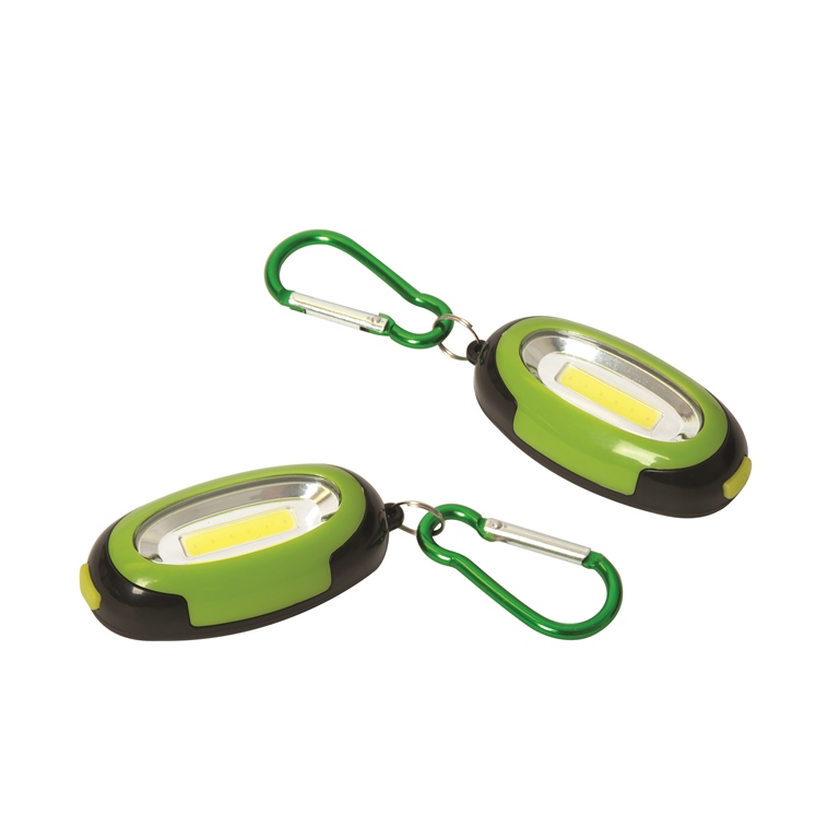 Fl9093 Arintica Cob Flashlight - Lime Green - 12 Pack