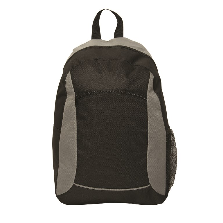 Kn8834 Quantum Blast Backpack - Grey / Black - 12 Pack