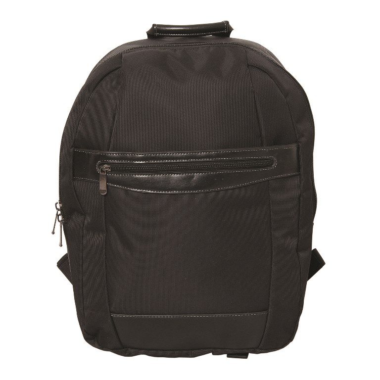 Kn8849 Monte Carlo Laptop Backpack Black - 6 Pack
