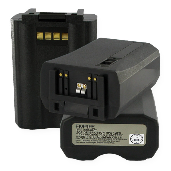 EPP-8607 7.5V GE & Ericsson BKB191205 & 3 Batteries - 13.5 watt EPP-8607 7.5V GE & Ericsson BKB191205 & 3 Batteries - 13.5 watt