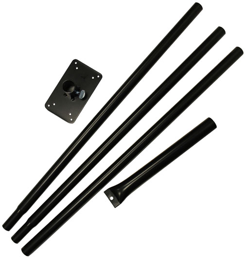 Fp5 Feeder Pole Set With Ground Socket - 5 Piece