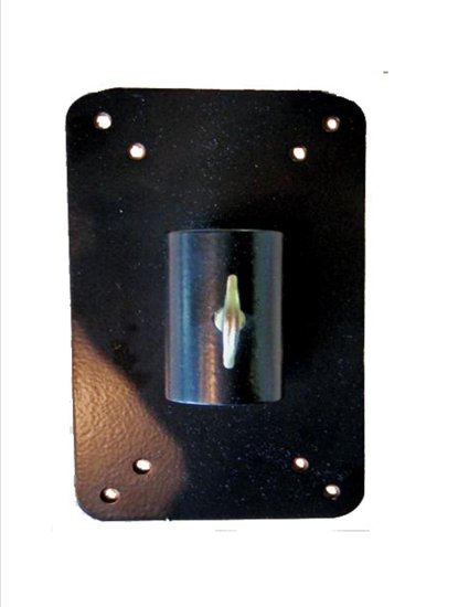 Fpvfp Vertical Flange Plate - Black Finish