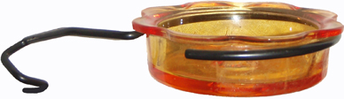 Jcpwps Quick Connect Dish Feeder For 0.5 In. Staffs, Orange