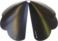 Sb8se Cone Scalloped Edge Squirrel Baffle