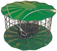 Suet1 Double Suet Cake Feeder, Green