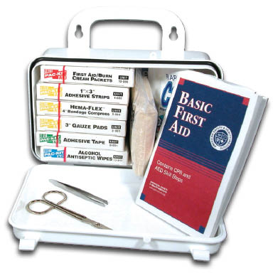911-97300-97500S 10 Person Plastic First Aid Kit
