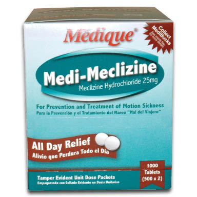 922-10130bx500 Medi-meclizine 25 Mg, Box Of 500