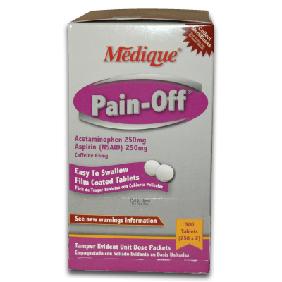 922-90827bx250 Pain-off Tablets, Box Of 250