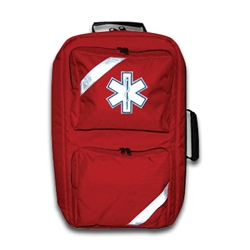911-83311wp Ems Urban Backpack With Star - Red