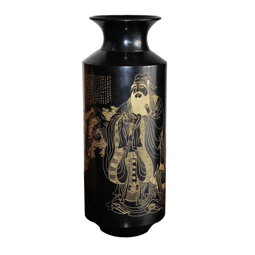 400031 Confucius Decor Vase