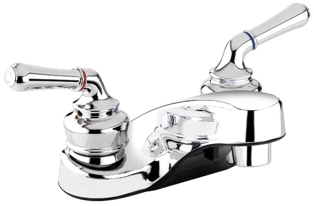 21463w 5.63 X 7.88 X 5.63 In. Bathroom Sink Faucet With 2 Handles & 4 In. Centerset, Polished Chrome