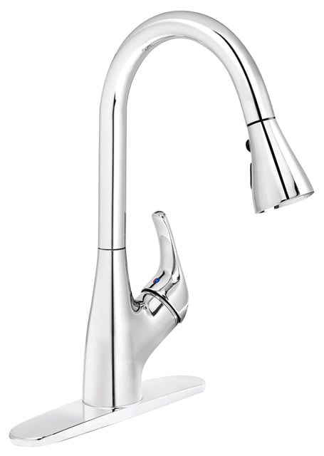 Aro78ccp 9.88 X 20.5 X 2.75 In. Kitchen Sink Faucet With Pull Down Spout & 1 Handle, Polished Chrome