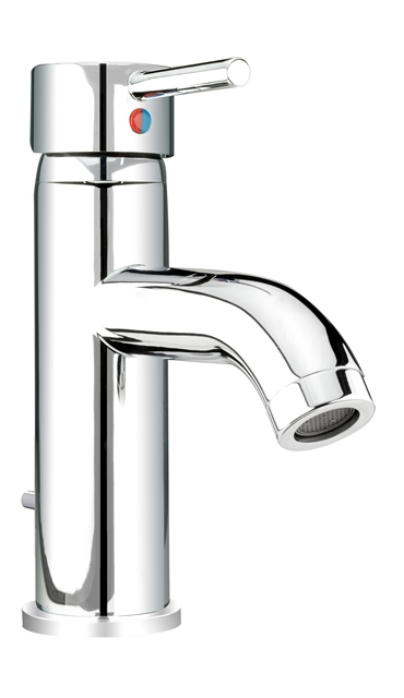 Del22ccp 6.5 X 15 X 2.64 In. Bathroom Sink Faucet With 1 Handle, Single Hole & 4 In. Centerset, Polished Chrome