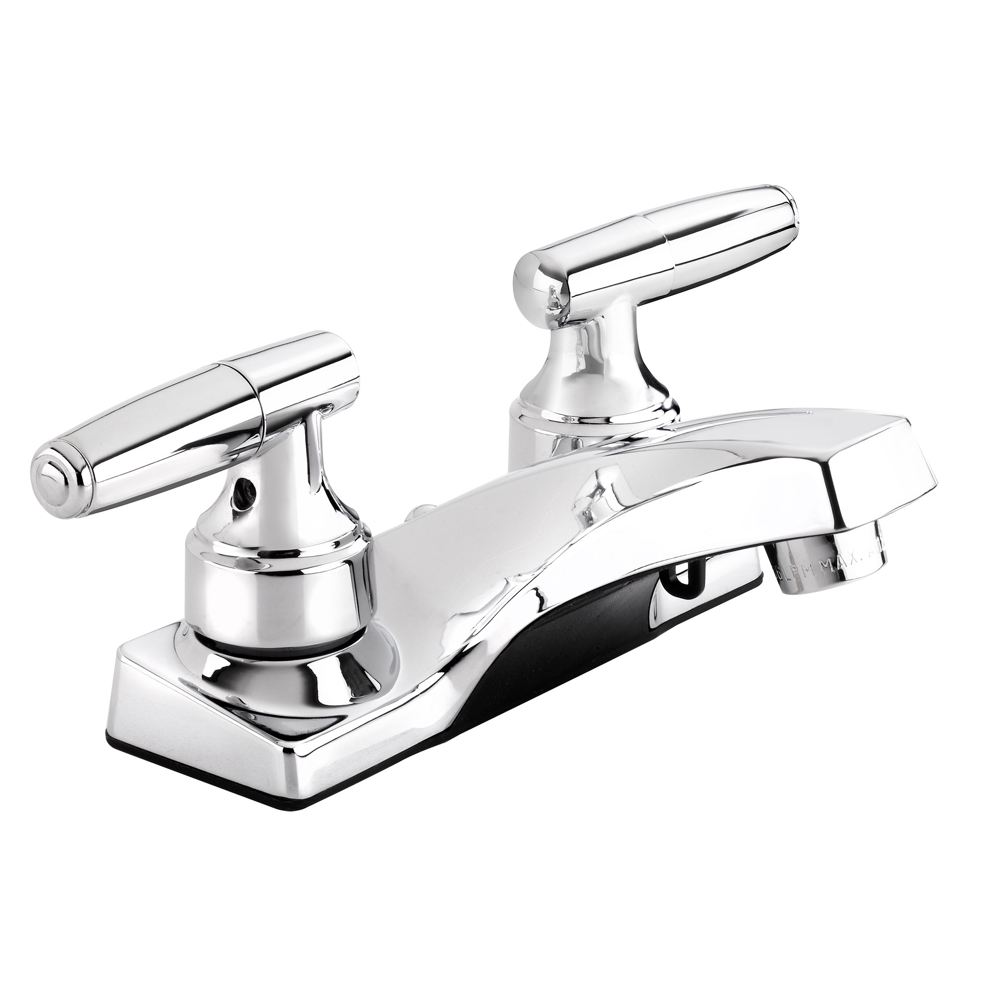 Ebu73wcp 6.3 X 7.48 X 4.96 In. Bathroom Sink Faucet With 2 Handles & 4 In. Centerset, Polished Chrome