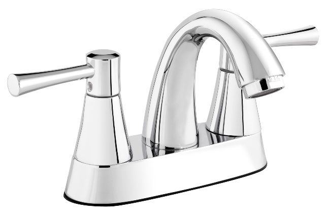 Neo73ccp 7.01 X 9.17 X 6.22 In. Bathroom Sink Faucet With 2 Handles & 4 In. Centerset, Polished Chrome
