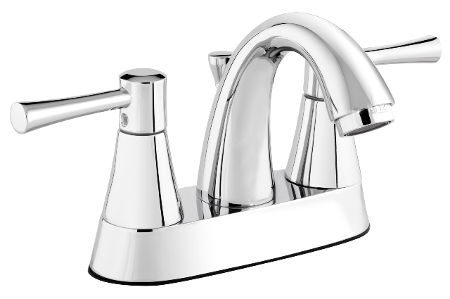 Neo74ccp 7.01 X 9.17 X 6.22 In. Bathroom Sink Faucet With 2 Handles & 4 In. Centerset, Polished Chrome