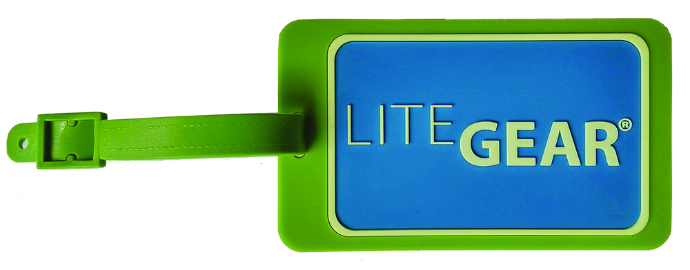 Lite Gear Lg-1200 Luggage Id Tag, Blue & Green - Set Of 2