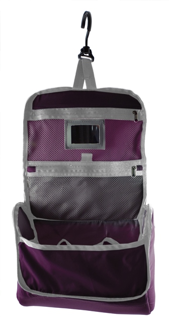 Lite Gear Lg-1320 Pack & Go Toiletry Kit, Purple