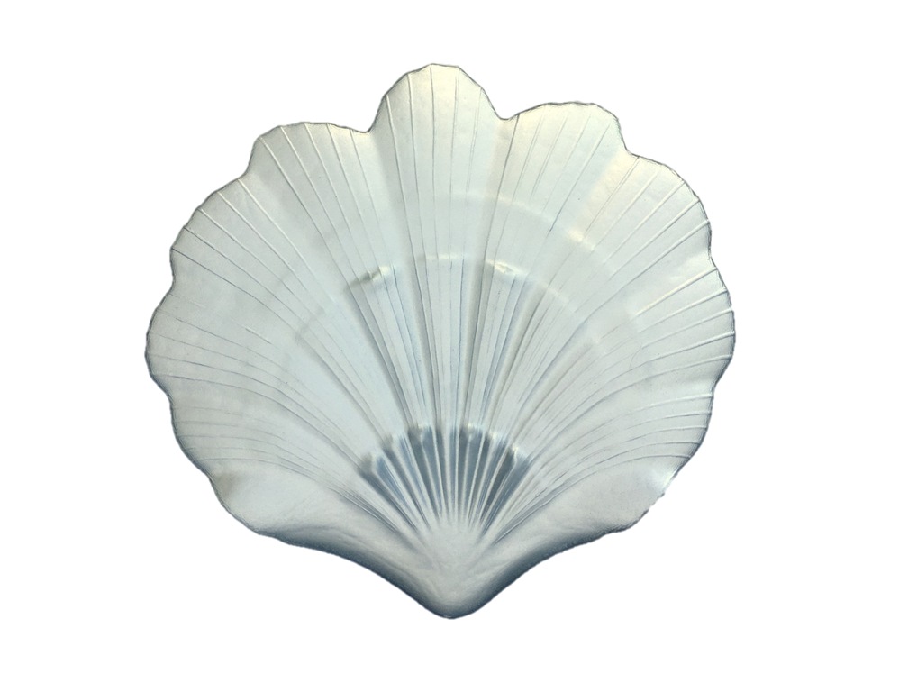 Scallop Shell 8 In. Silver Plate - Set Of 4