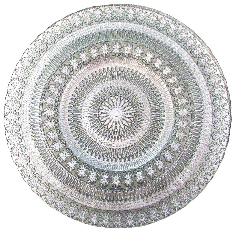 Florence Charger Plate, Silver - Set Of 4