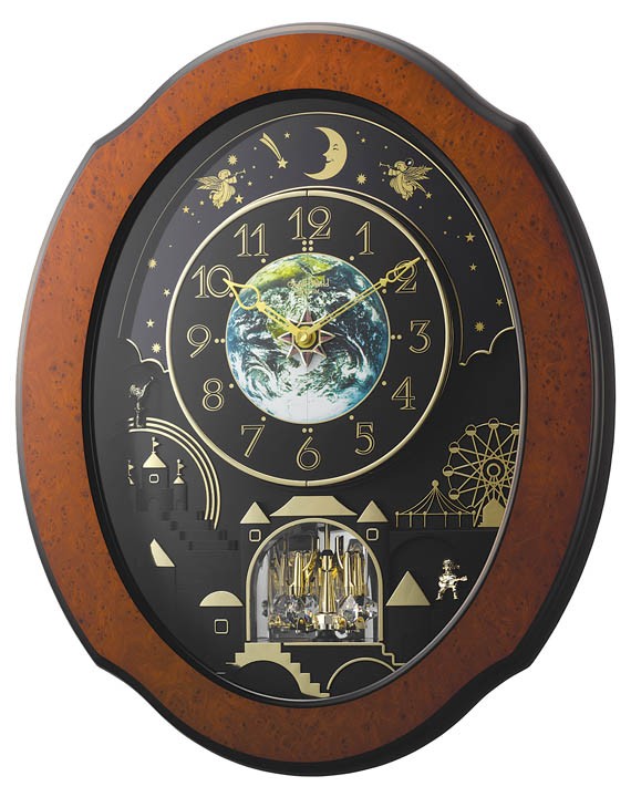 UPC 009136879061 product image for 4MH879WU06 Time Cracker Cosmos Magic Motion Clock | upcitemdb.com