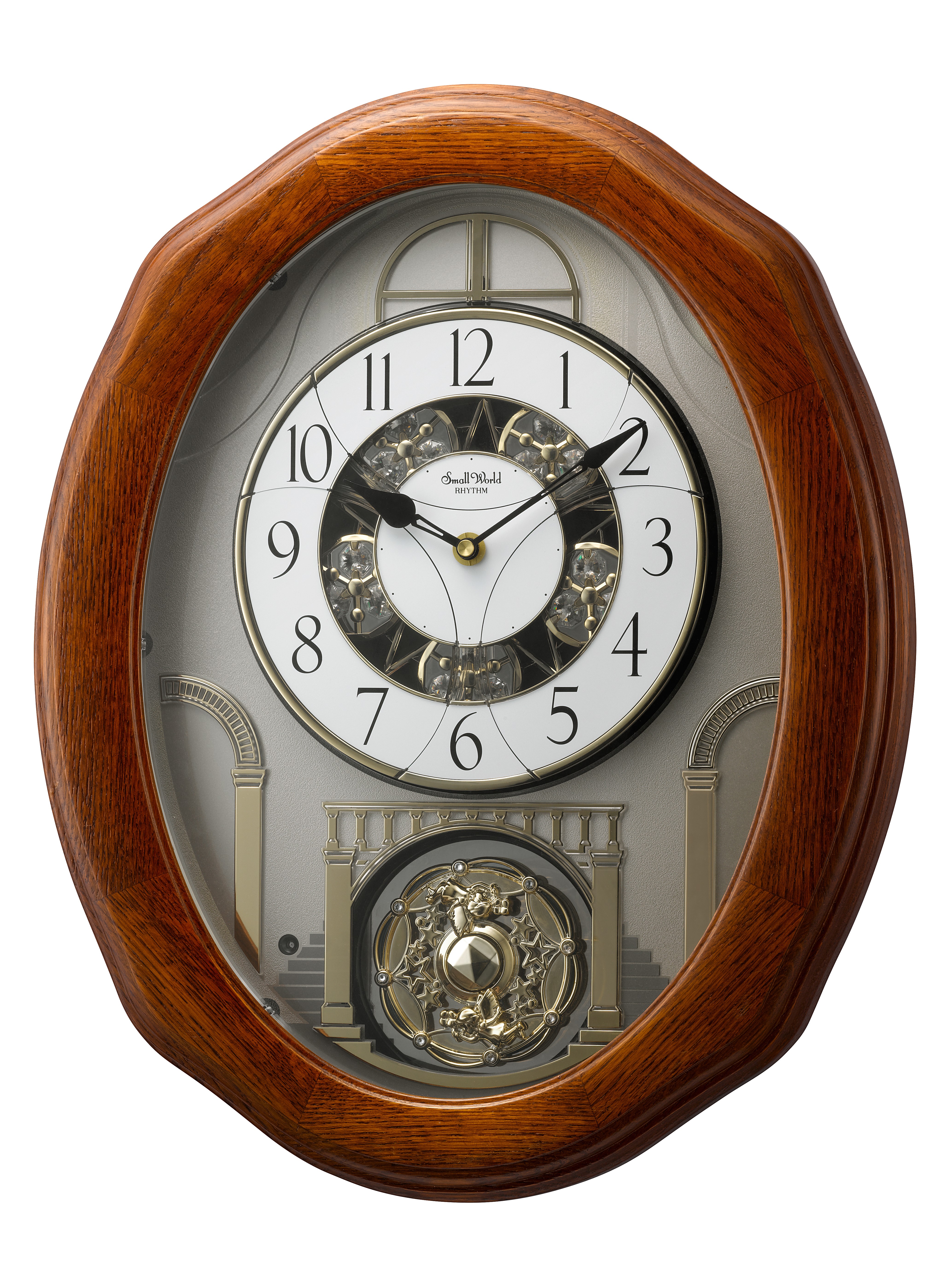 UPC 009136897065 product image for 4MH897WU06 Joyful Glory Magic Motion Clock | upcitemdb.com