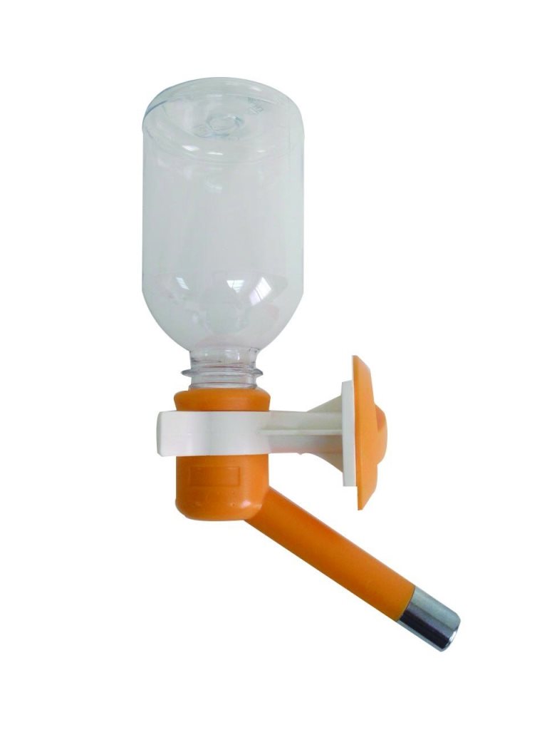 Choco Nose H590 11.2 Oz Patented No Drip Small & Medium Dog Water Bottle, Cat Water Feeder - Cornflower Blue