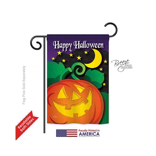 UPC 710320620528 product image for 62052 Halloween Halloween Night 2-Sided Impression Garden Flag - 13 x 18.5 in. | upcitemdb.com