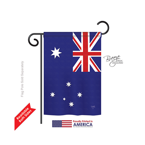 58122 Australia 2-sided Impression Garden Flag - 13 X 18.5 In.