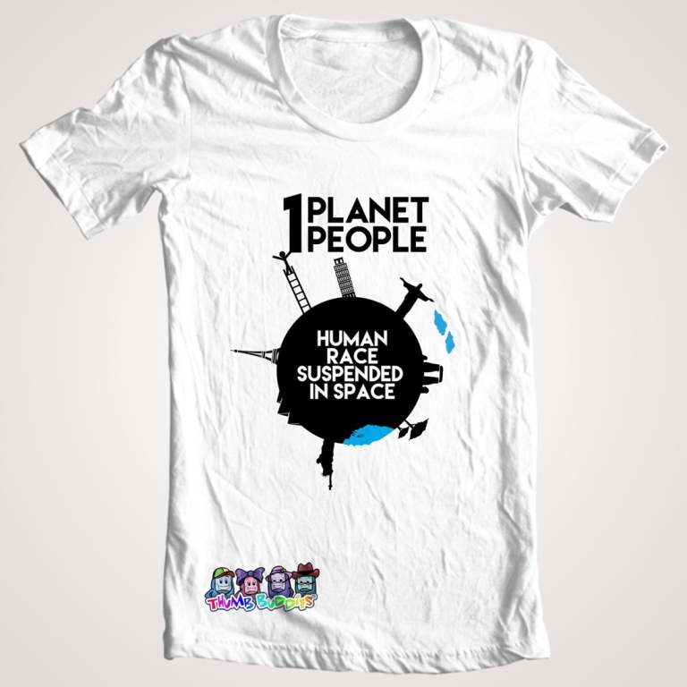 UPC 747432000061 product image for 1 Planet 1 People - T-Shirt - Small | upcitemdb.com