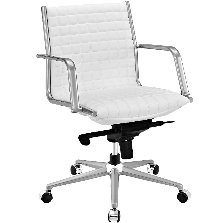 Modway Eei-2123-whi Pattern Office Chair, White