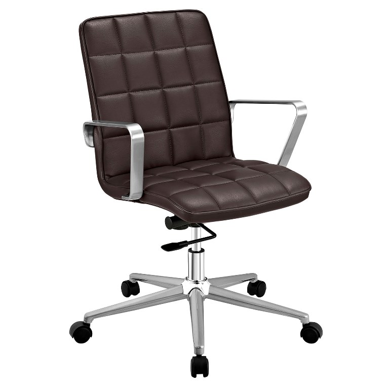 Modway Eei-2127-brn Tile Office Chair, Brown