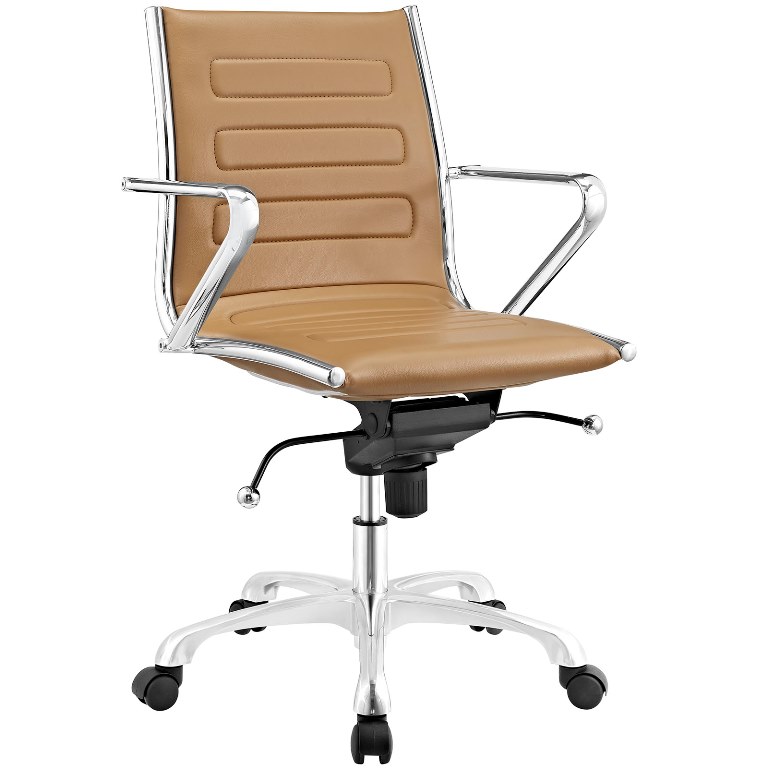 Modway Eei-2214-tan Ascend Mid Back Office Chair, Tan