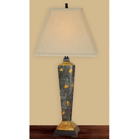 Jb Hirsch Home Decor Jb15421s14cf 33 In. Mystified Hand Painted Porcelain Table Lamp