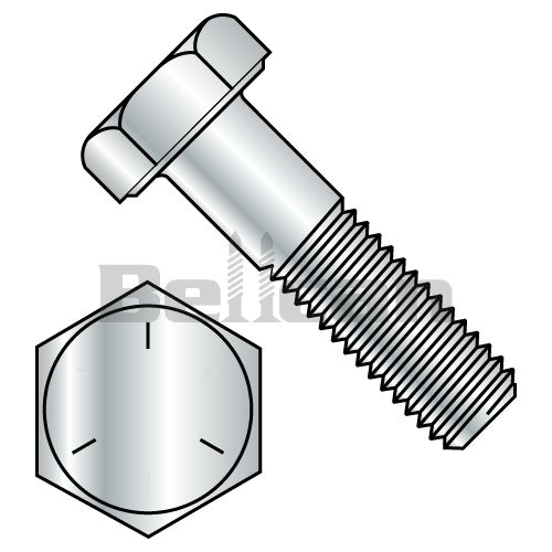 0.25-20 X 1.75 Grade 5 Coarse Thread Hex Cap Screw - Zinc - Box Of 1400