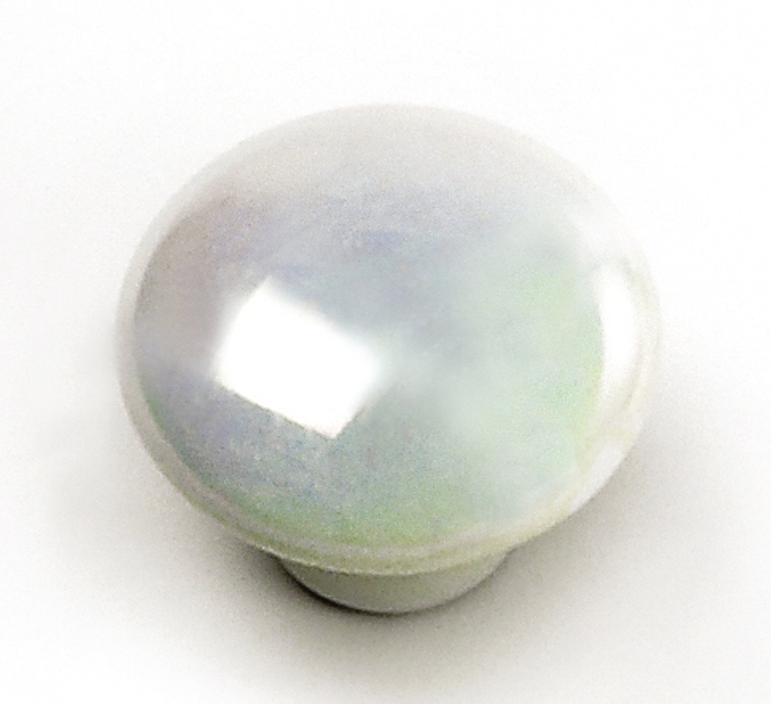 01695 1.38 In. Ceramic Knob - Opal