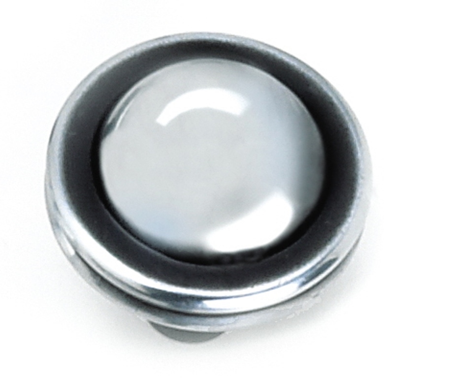 1.25 In. Contemporary Knob - Antique Silver