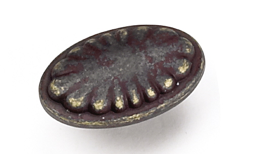 24378 1.63 In. Flower Knob - Weathered Antique Bronze
