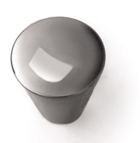 26012 0.75 In. Small Cone Knob - Black Nickel