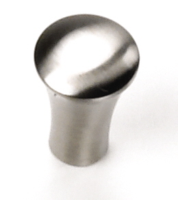 26459 0.63 In. Tapered Cone Knob - Brushed Satin Nickel