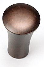 26477 0.63 In. Tapered Cone Knob - Venetian Bronze