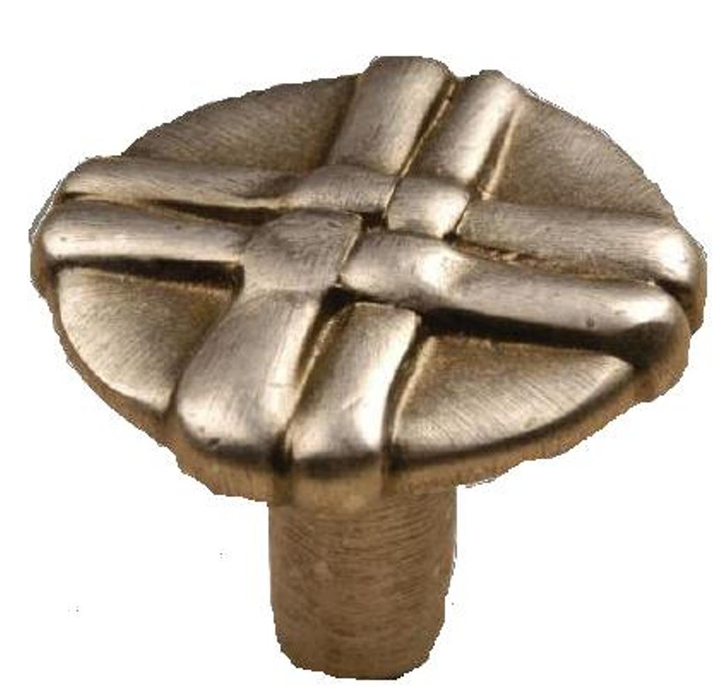 37075 1.38 In. Lineage Knob, Antique Pewter With Bronze