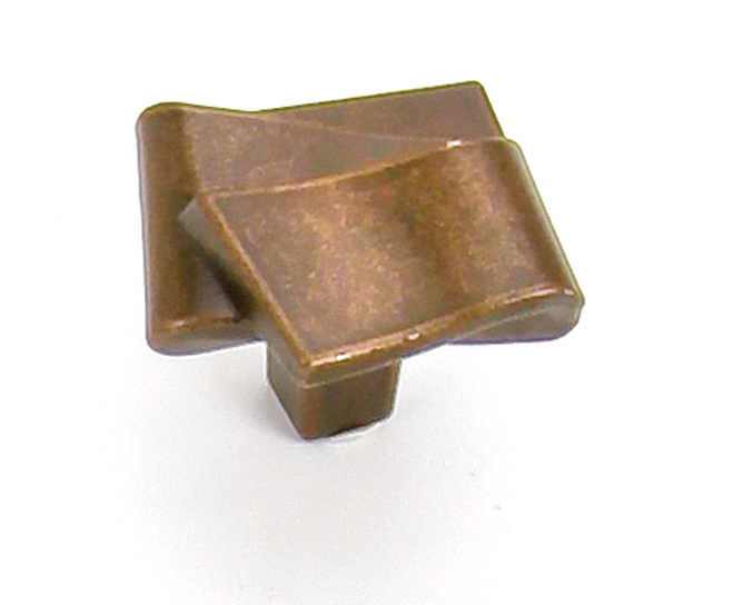 38476 1.38 In. Diva Knob - Stonewashed Bronze