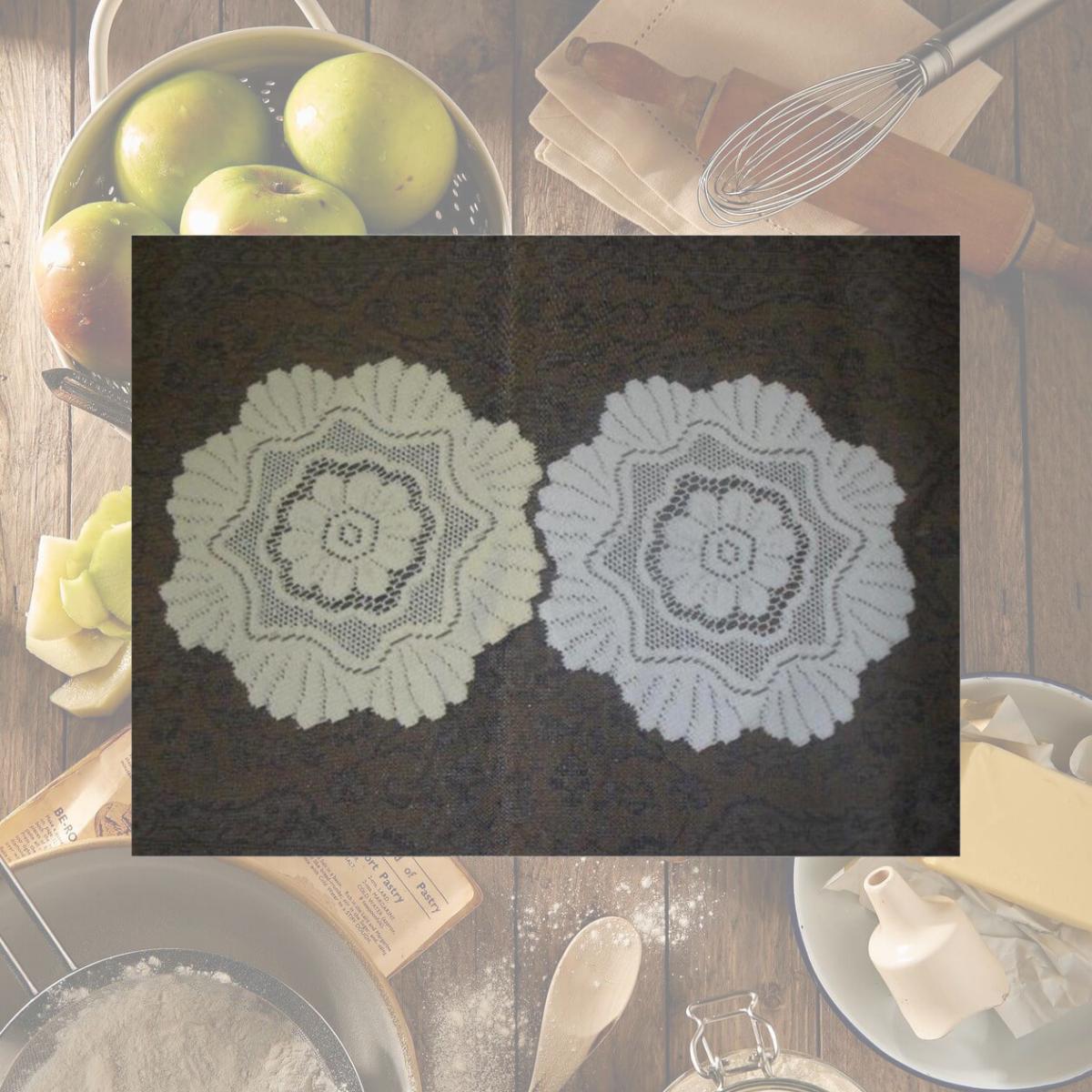 Picture of Tapestry Trading 558I12 12 in. European Lace Doily- Ivory