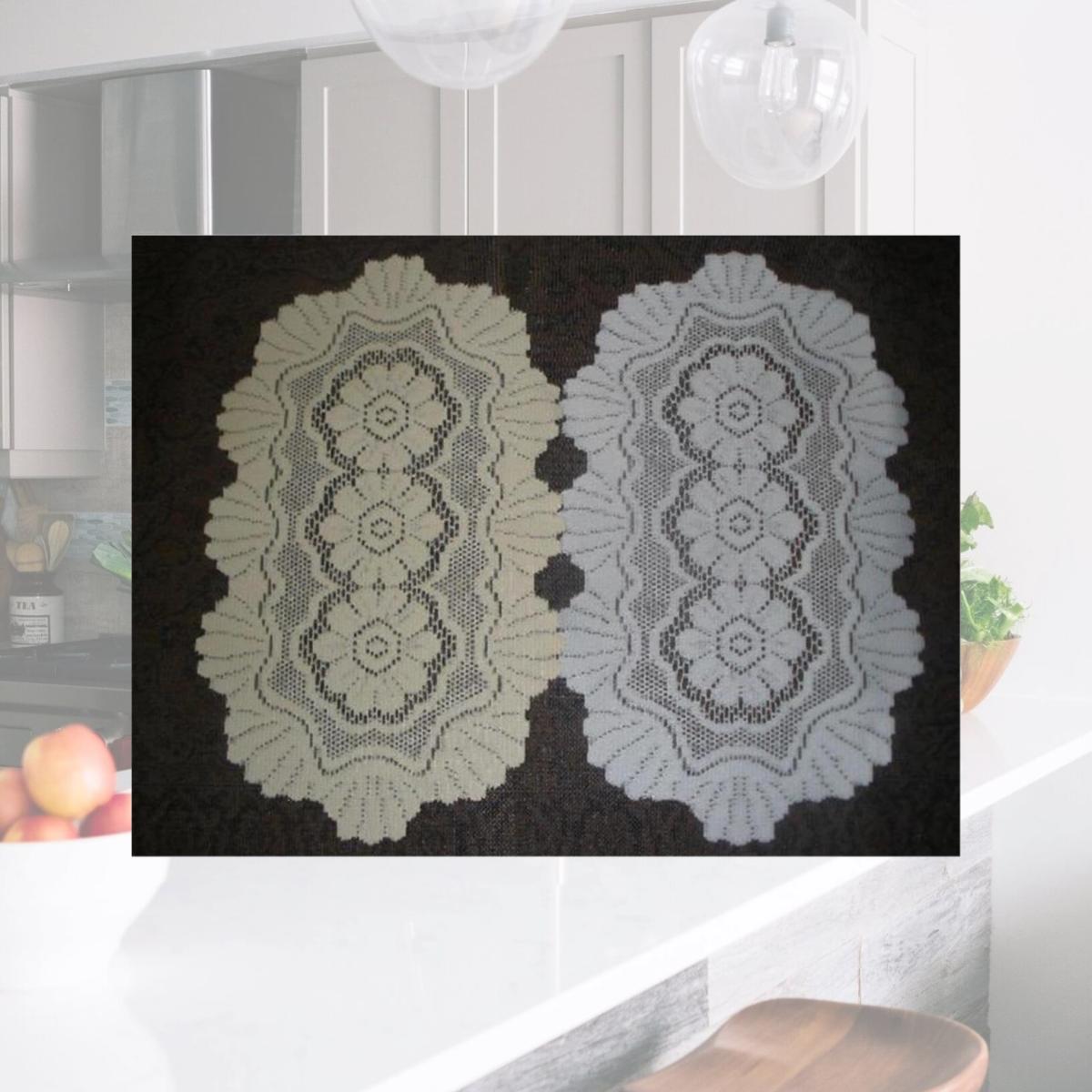 Picture of Tapestry Trading 558I1616 16 x 16 in. European Lace Doily- Ivory