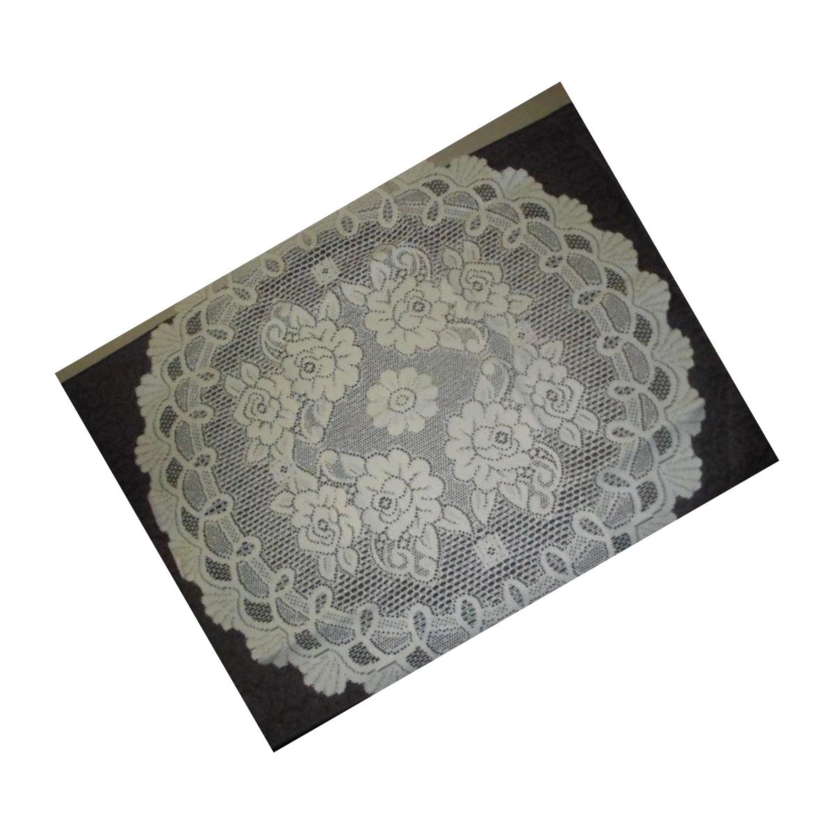 Picture of Tapestry Trading 558I35 36 in. European Lace Table Topper- Ivory