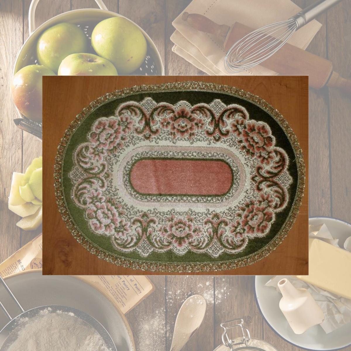 Picture of Tapestry Trading V1422G 14 x 20 in. Begium Doily Verona- Green