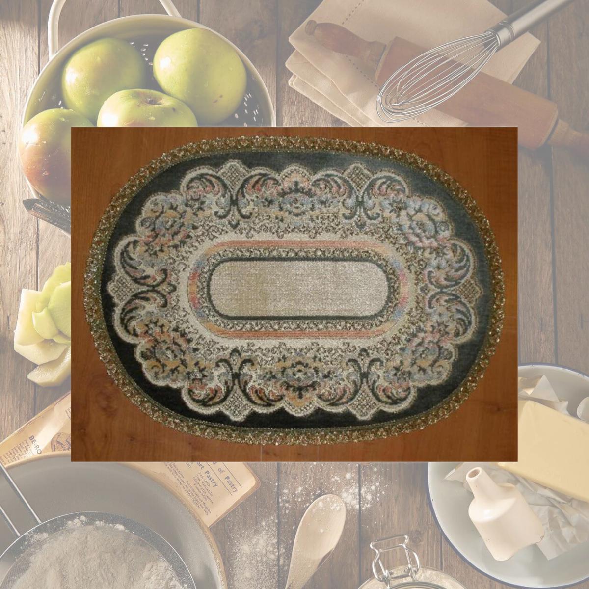 Picture of Tapestry Trading V1422J 14 x 20 in. Begium Doily Verona- Jade
